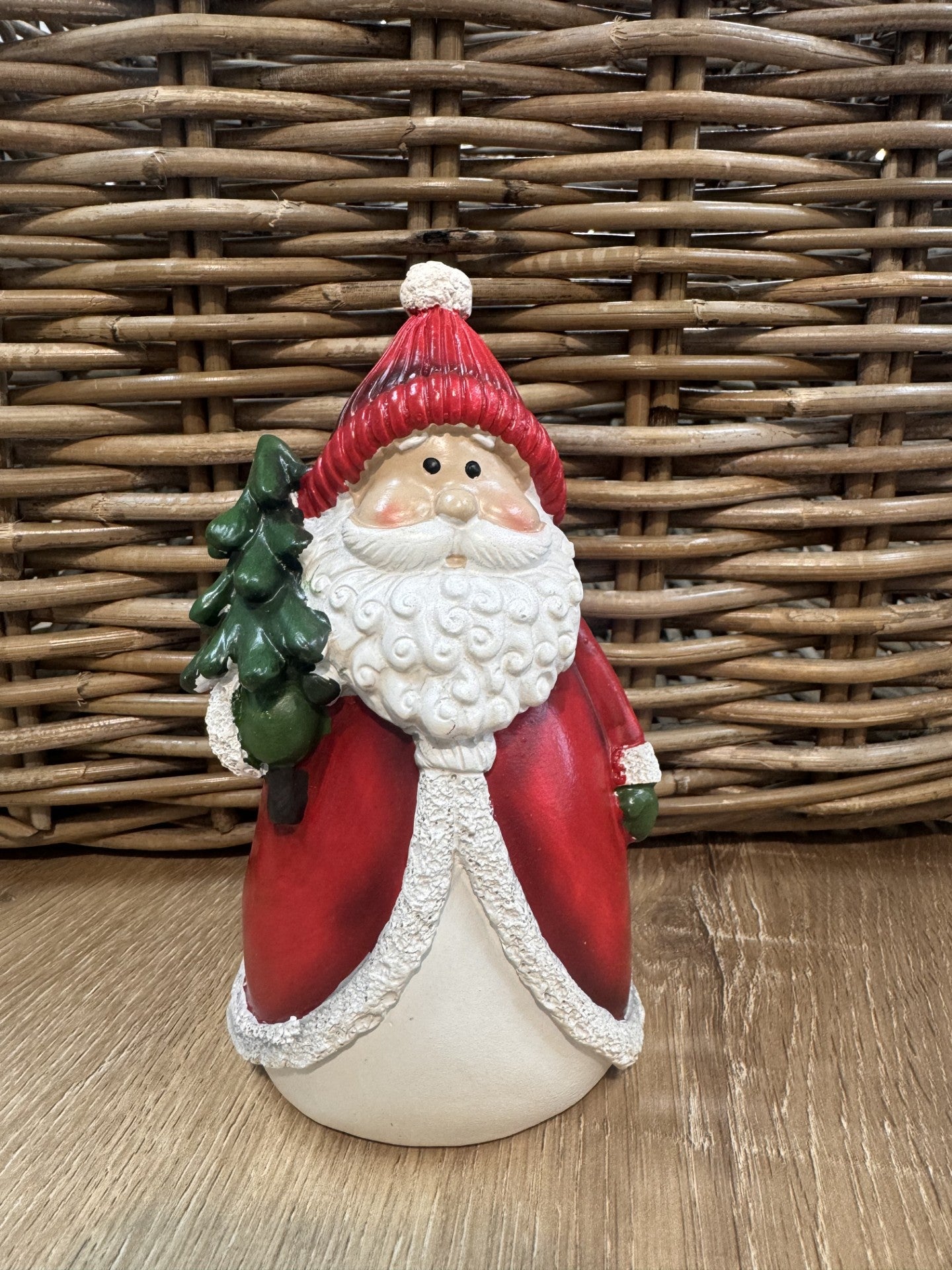 Cermaic Santa - 10x9x16cm