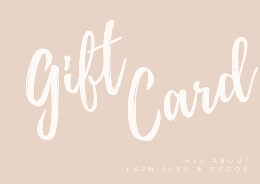 All About Furniture & Decor Gift Card