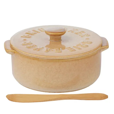Loire Ceramic Brie Baker - 13.5 x 16 x 7.5cm